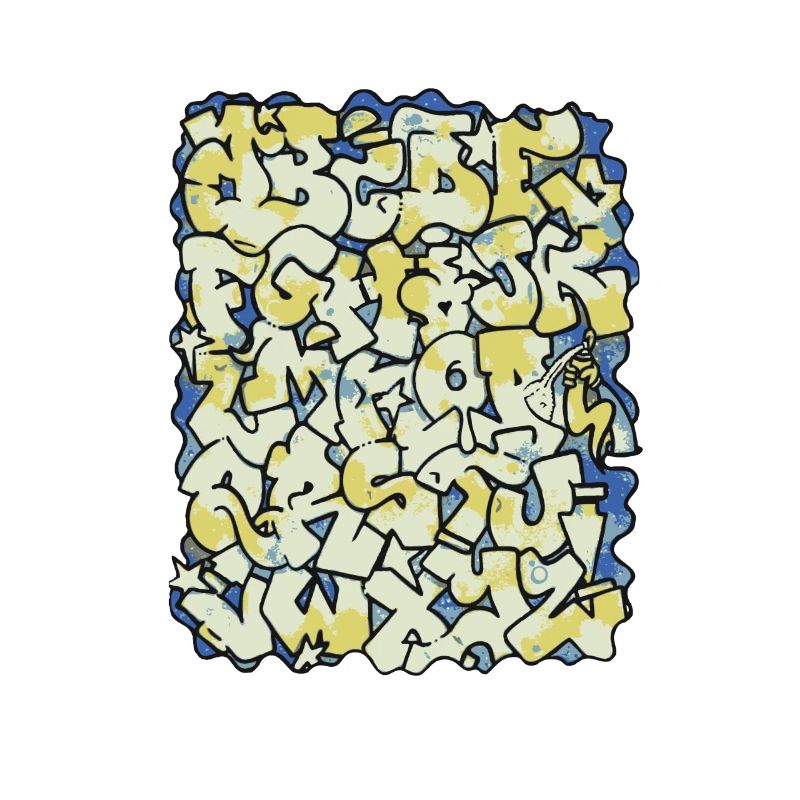 Alphabet Graffiti ABC