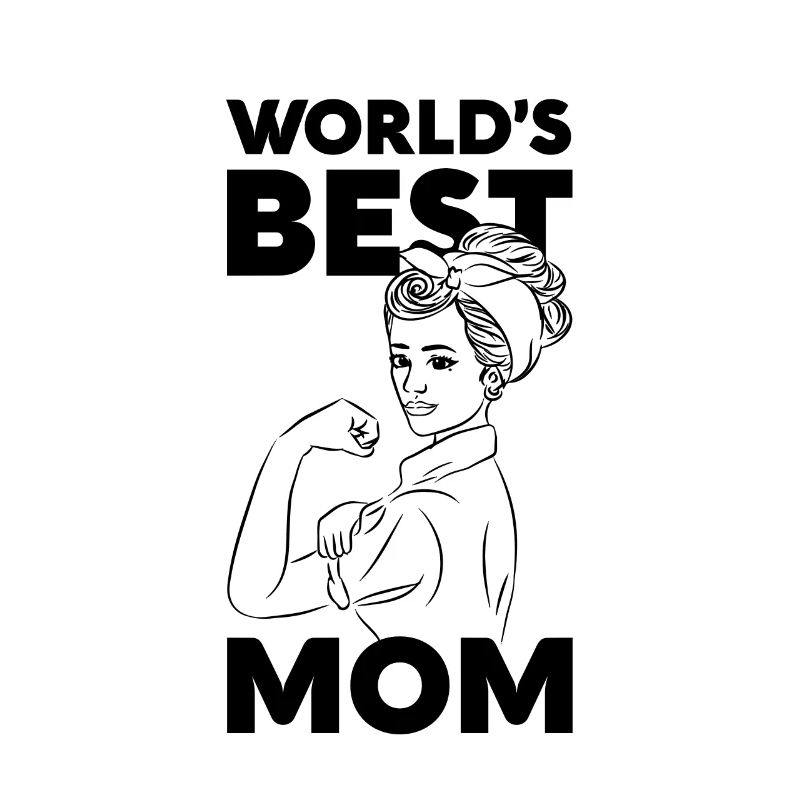 World's Best Mom Beste Mama der Welt Muttertag