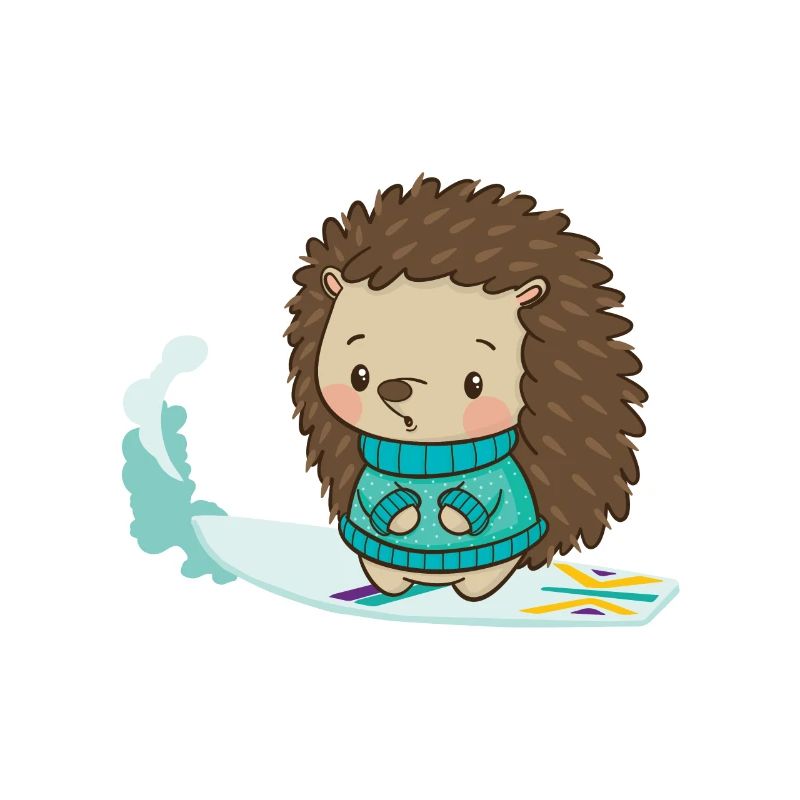 Surfer Igel