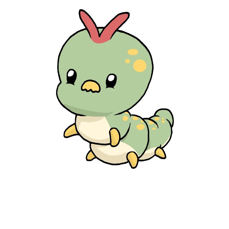 Little cute caterpillar
