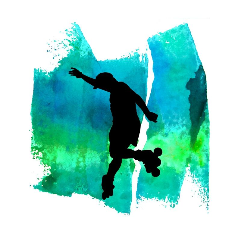 Rollerskates Inline Skates Rollerblades T Shirt