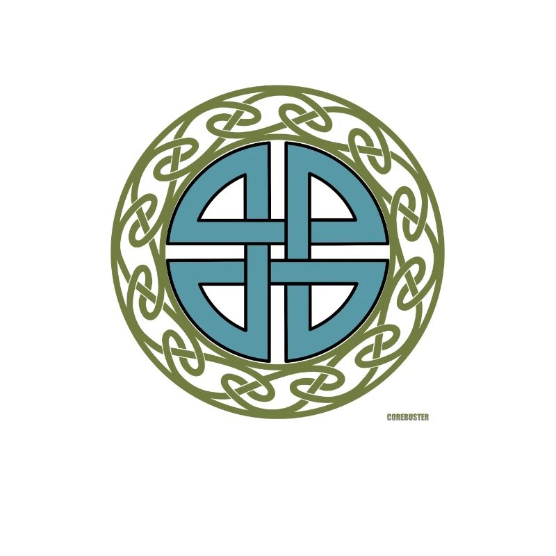 Celtic shield knot Thor protective symbol