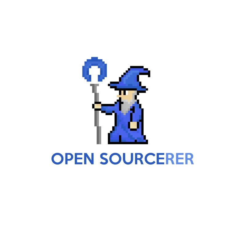 Open source sorcerer programmer t-shirt