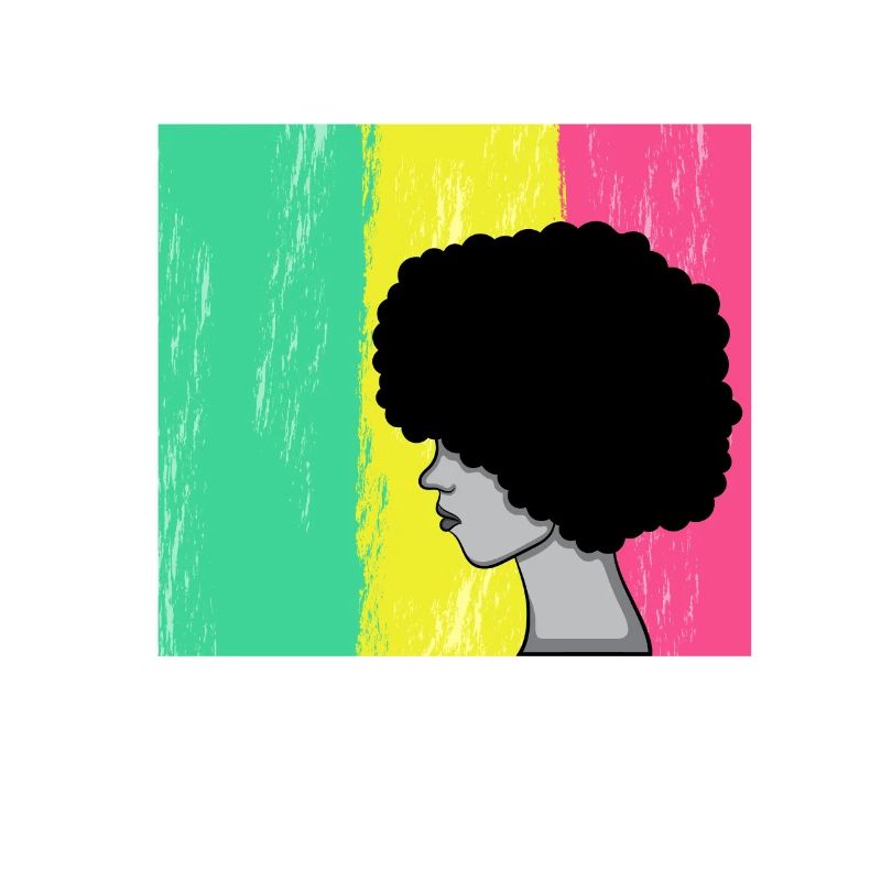 Afro Latina und stolzes Muttertagsfrauensalsageschenk