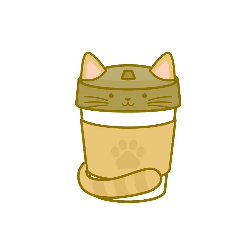 Cat-Becher