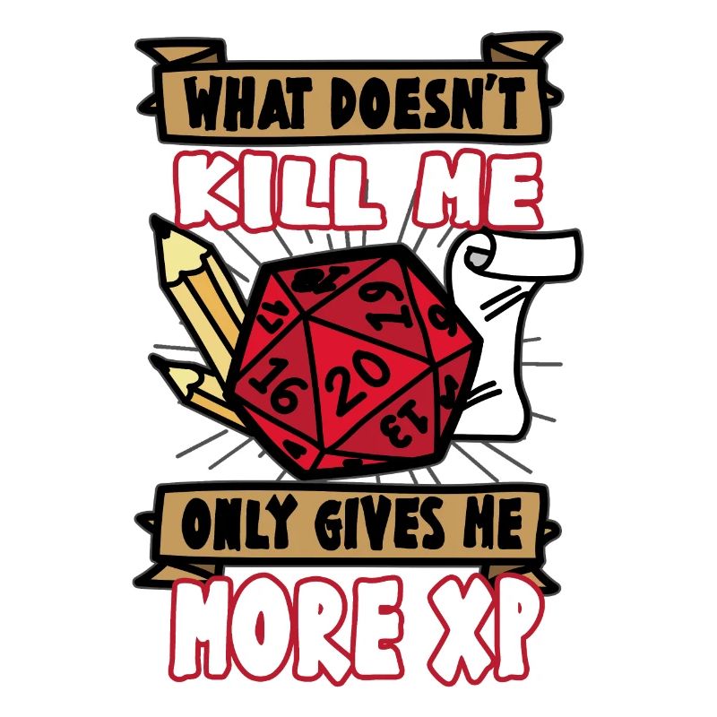 What doesn't kill me gives XP Fantasy RPG