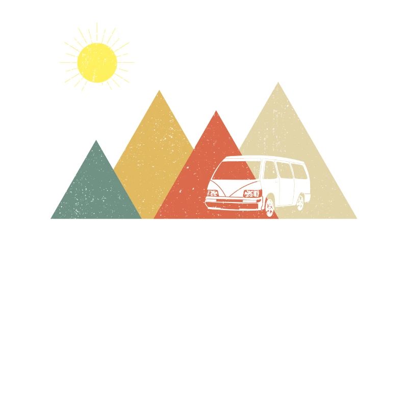 Retro Campervan Vintage Caravan Camping Van