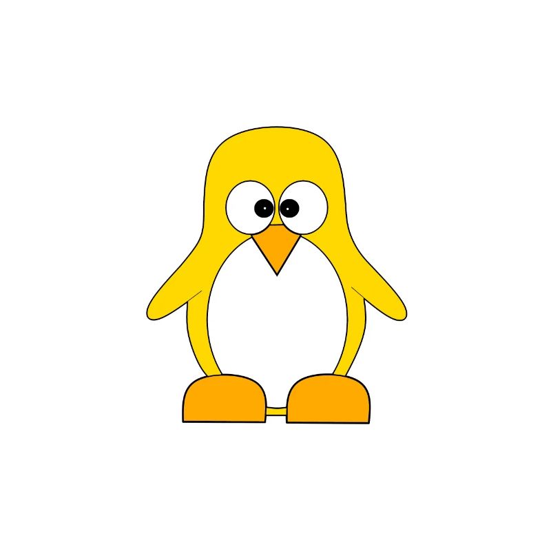 Pingouin jaune