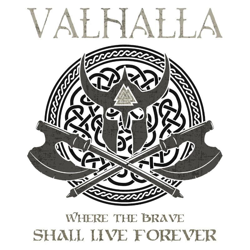 Valhalla Valknut Viking Teutons