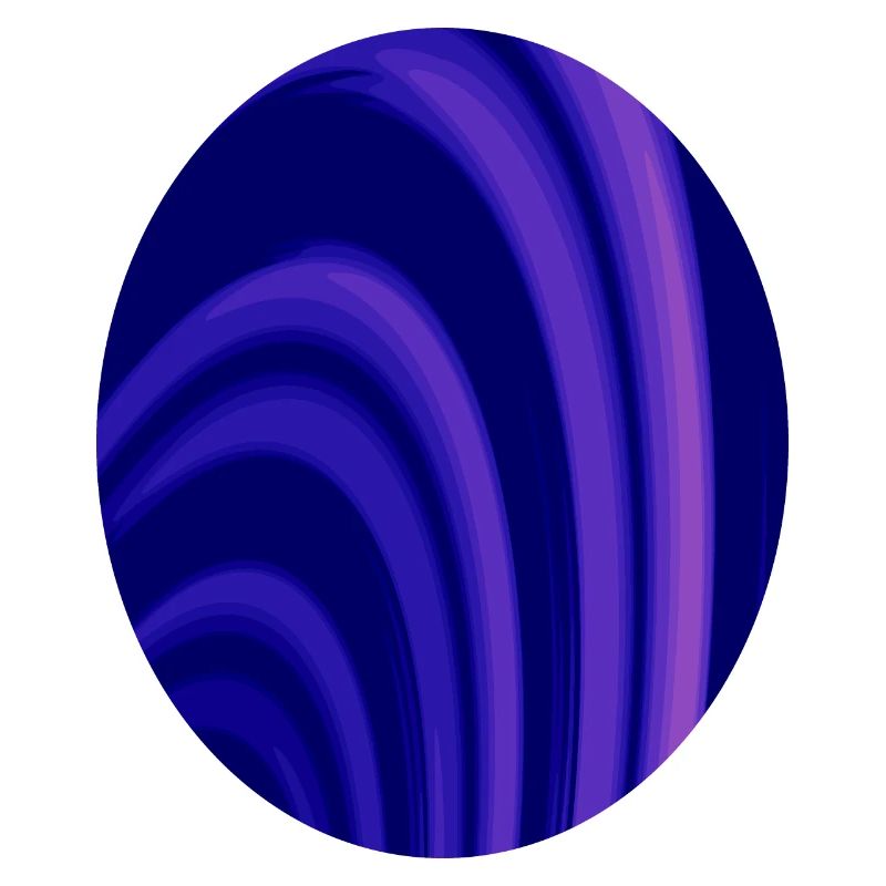 Fraktal Ringe Oval