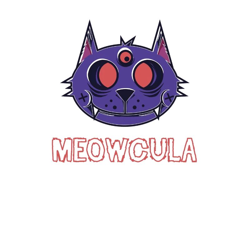 Cadeau de chaton Dracula chat Halloween vampire
