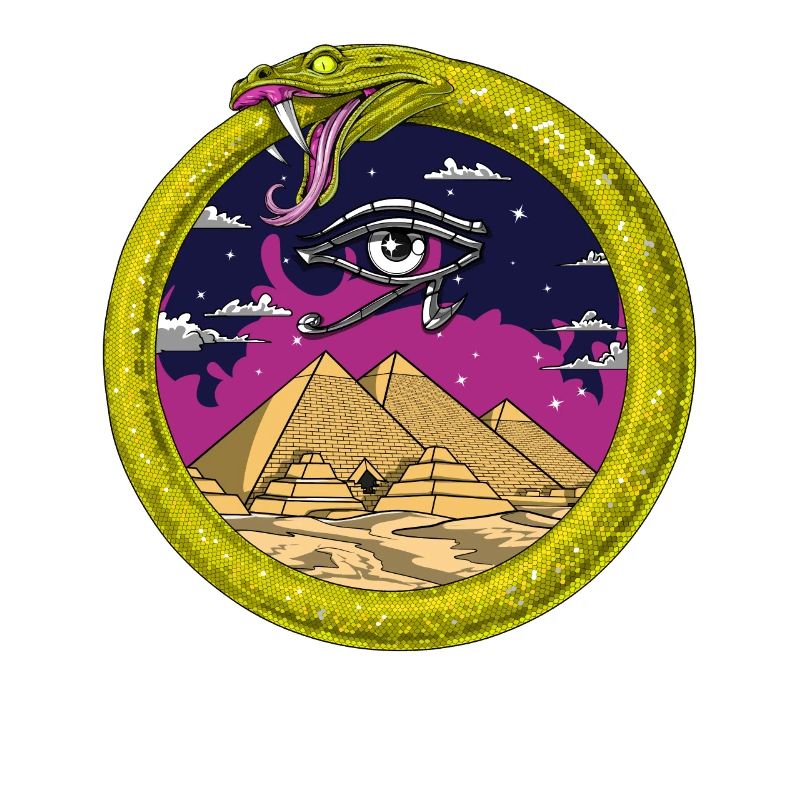 Pyramides Egyptiennes Ouroboros Serpent