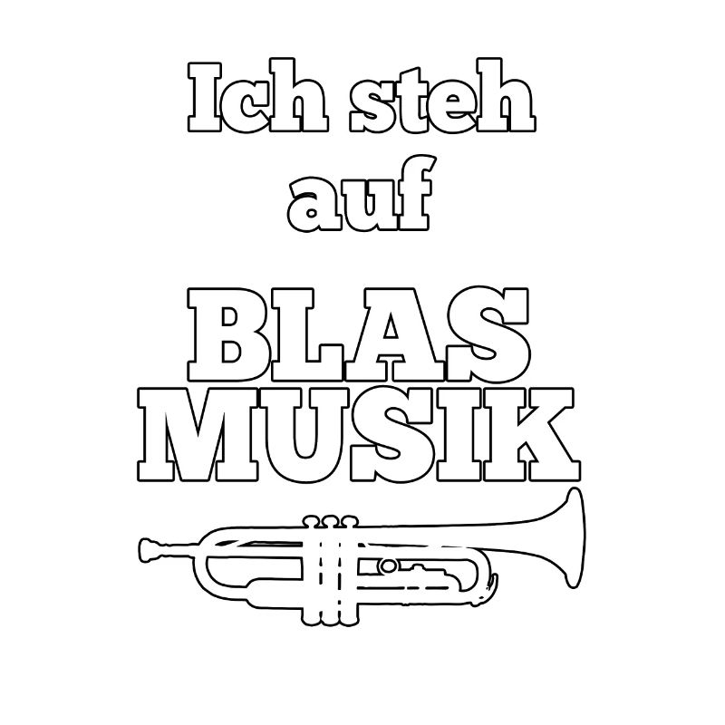 Blasmusik - Wer steht nicht auf Blasmusik Kostüm