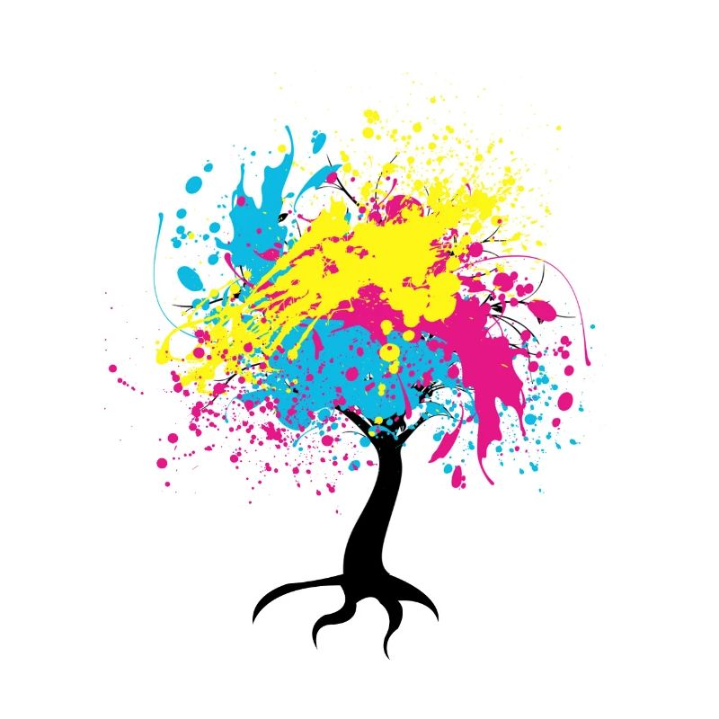 Peinture d'arbre