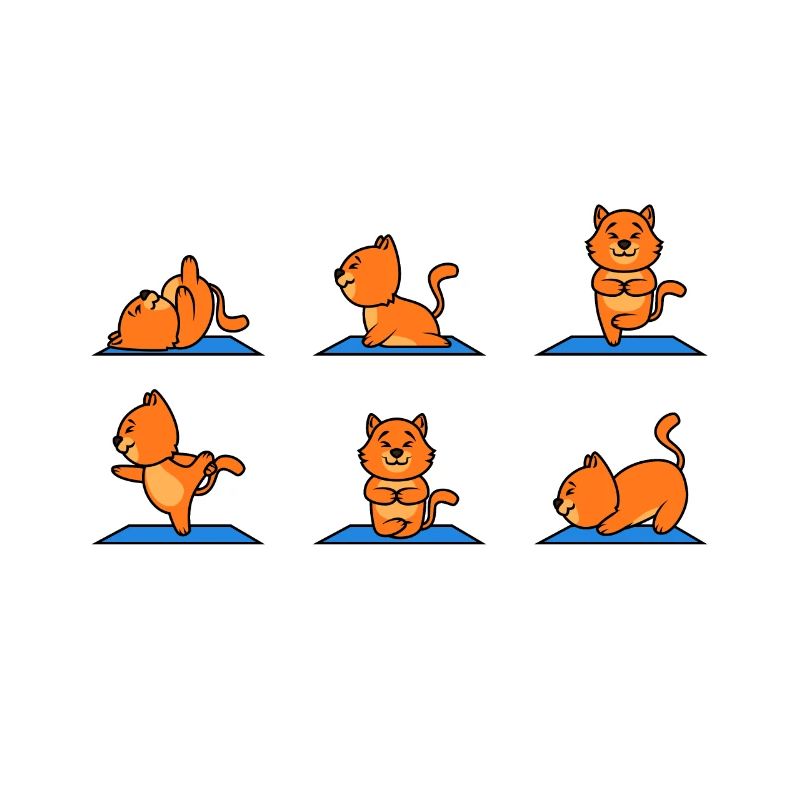 Chat de yoga