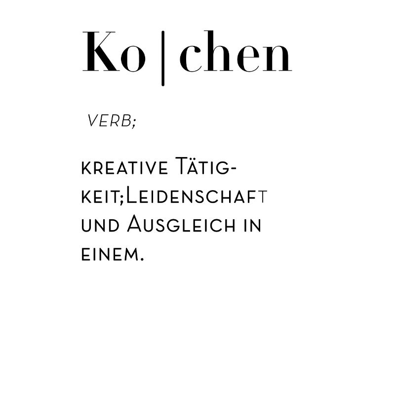 Koch Kochen Sprüche Beruf lustig Leidenschaft cool