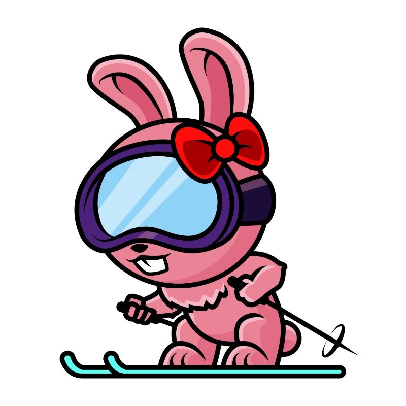 Ski lapin ski