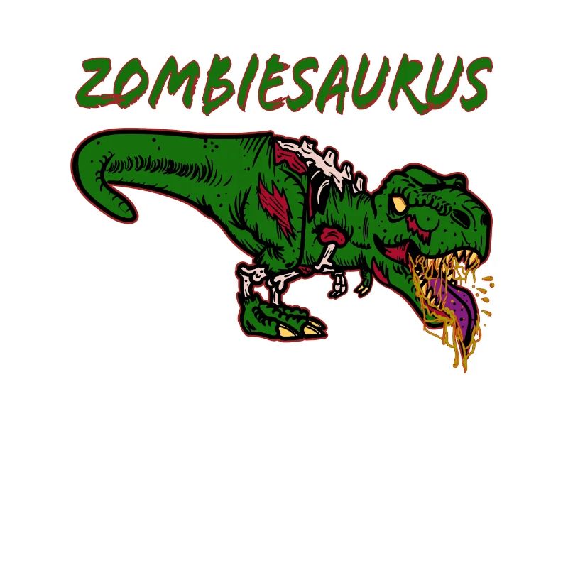 Zombiesaurus Dinosaurier T-Rex Dino Halloween