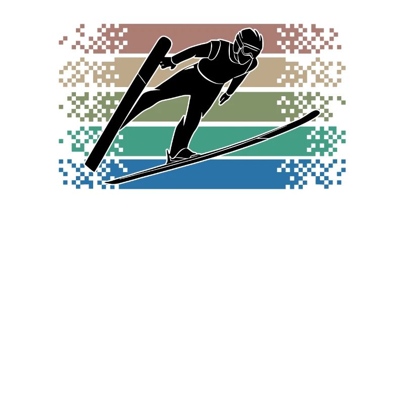 Ski Jumper Retro