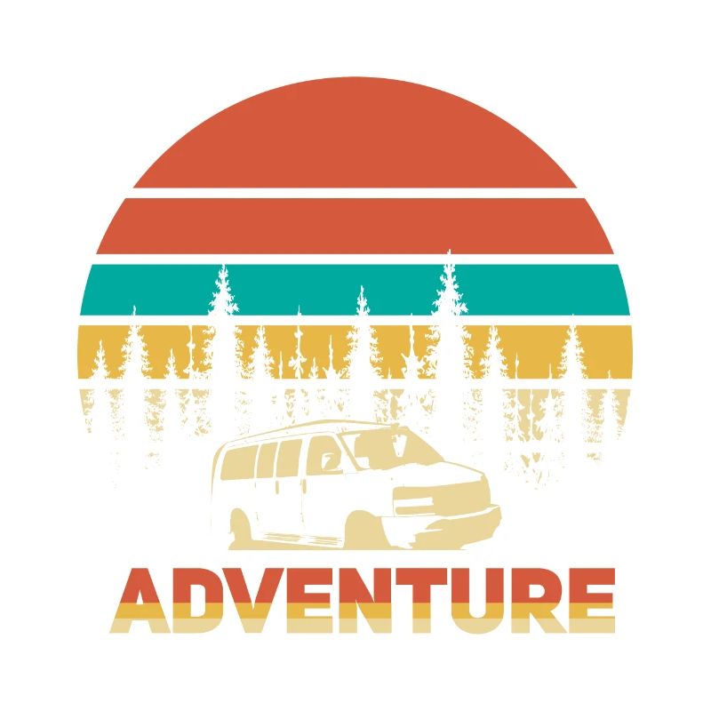Retro Campervan Geschenk I Van Camping Bus