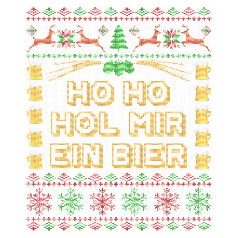 Ho Ho Obtenez-moi un pull de Noël laid de bière