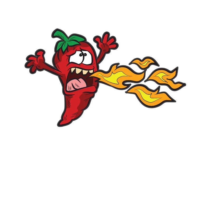 Fiery chili pepper Chilli pod Sharp food