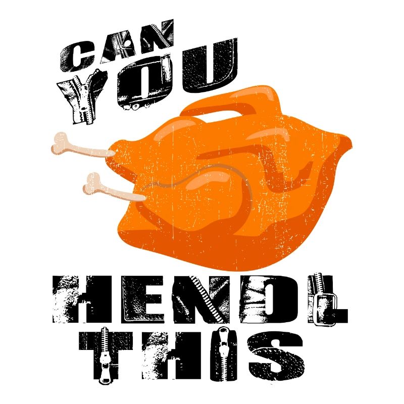 Pouvez-vous Hendl cela? Conception de chemise drôle