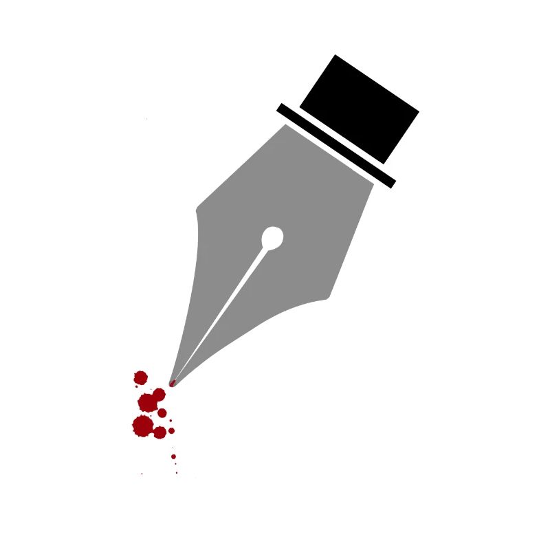 Fountain pen writer author gift