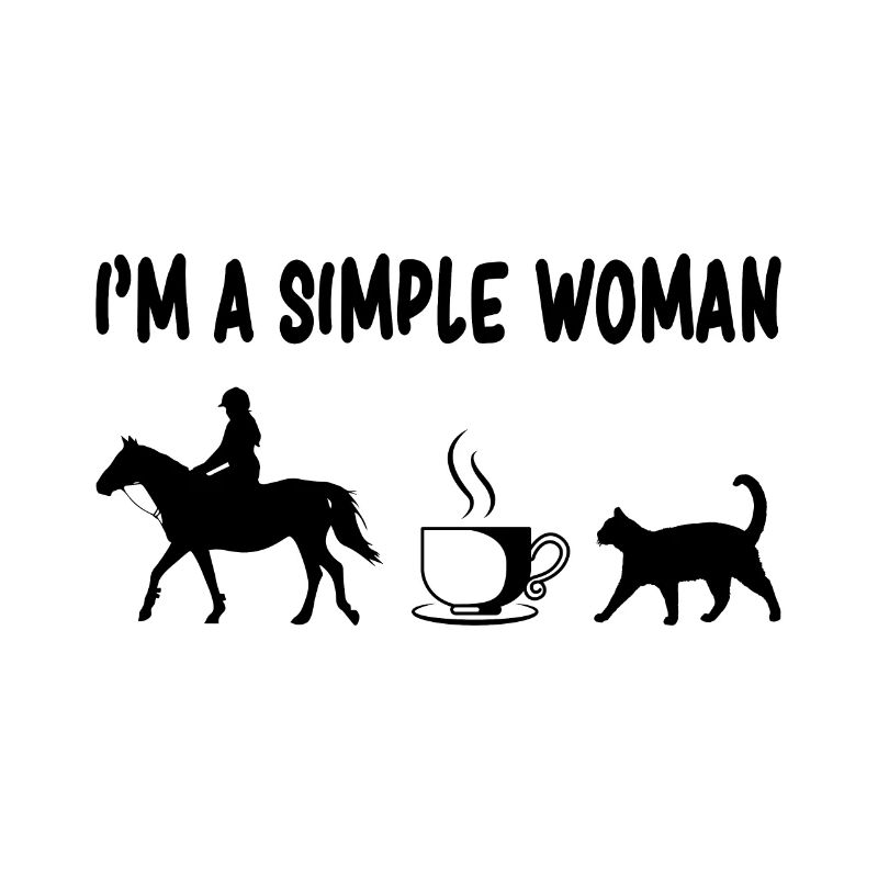 Chevaux chats de café