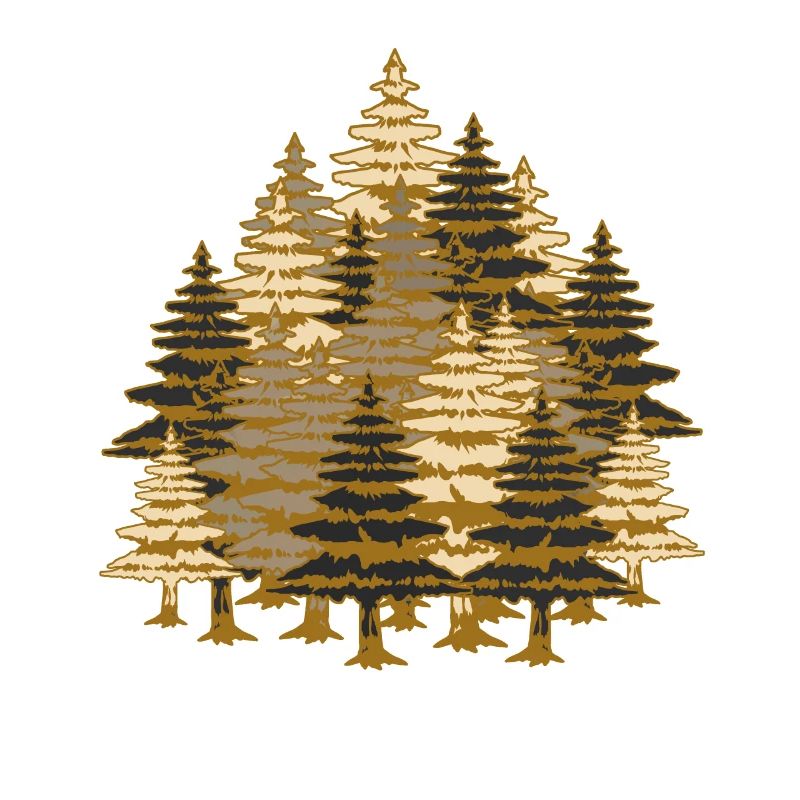 Wilderness forest nature trees