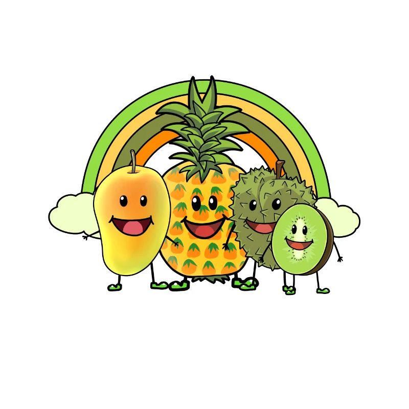Fruit Vegan Rainbow Fruit Fruit Fantasy