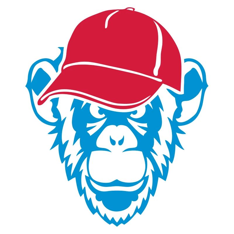 monkey wild animal cap
