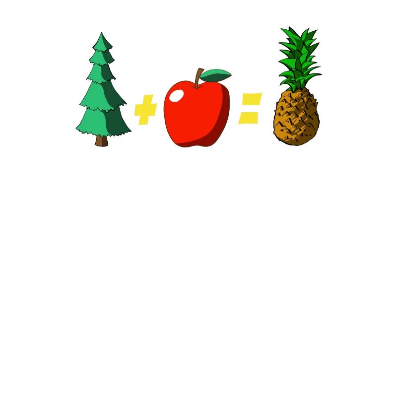 Pineapple Pine Apple Mathematics Riddle