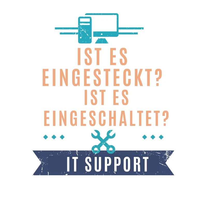Pc Und Werkzeugsymbol - Tech Support