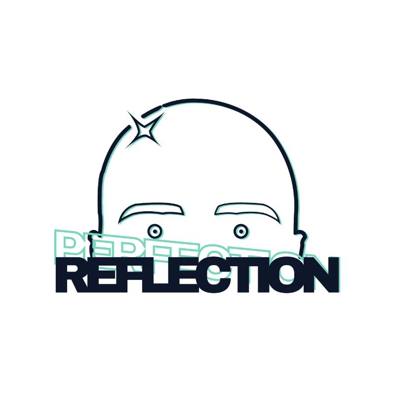 Réflexion dans les têtes chauves