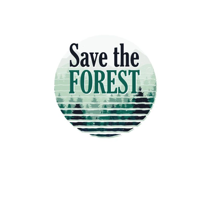 Save protection forest environment