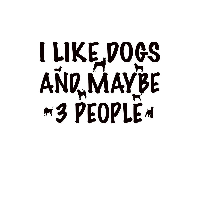 J'aime la déclaration des chiens