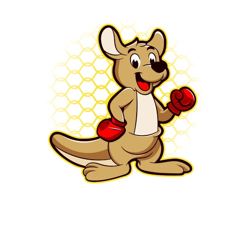 Funny kangaroo Australia humor outback comic