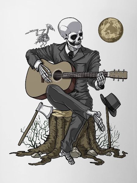 Skeleton Gitarrist