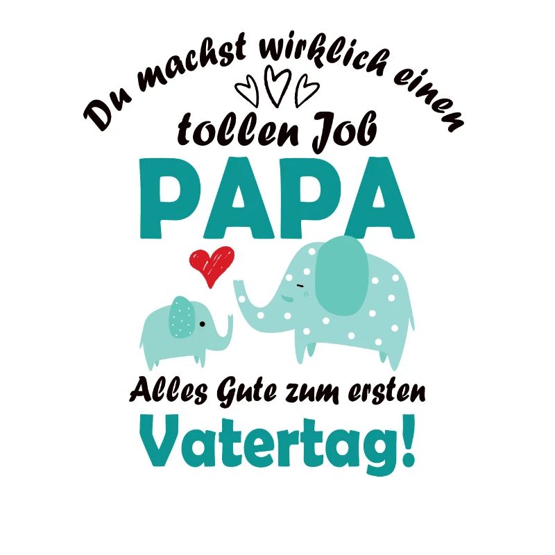 Stolzer Papa Erster Vatertag Papi Geschenk