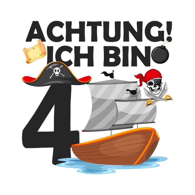 4. Geburtstag Pirat