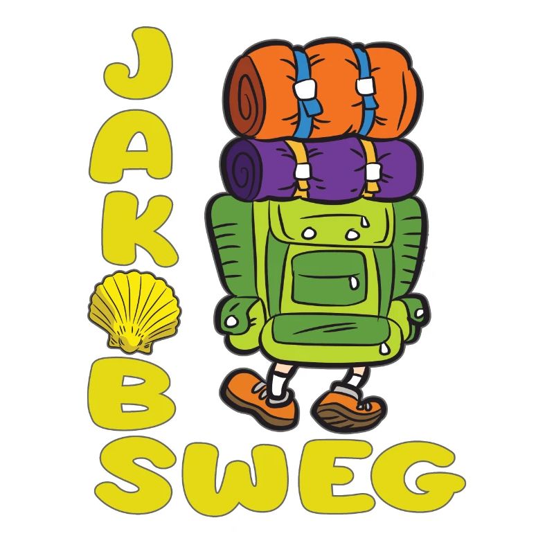 JAKOBSWEG hiker pilgrim trip pilgrim shell