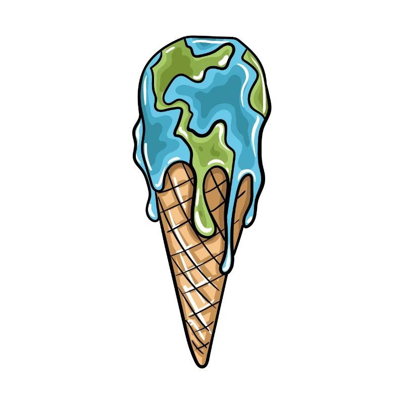 Melting World Eistüte
