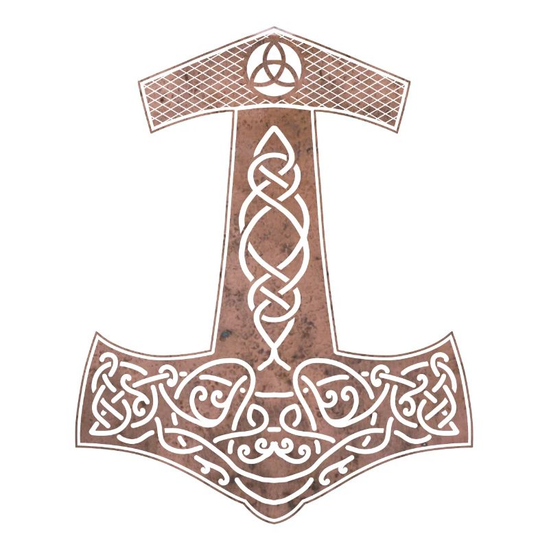 Hammer from Thor Mjölnir copper Viking gift