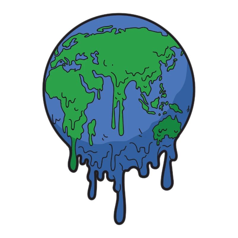 Global warming earth warming melting earth