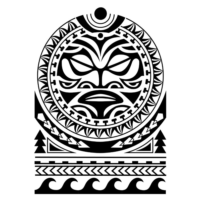 Tattoo polynesian soleil