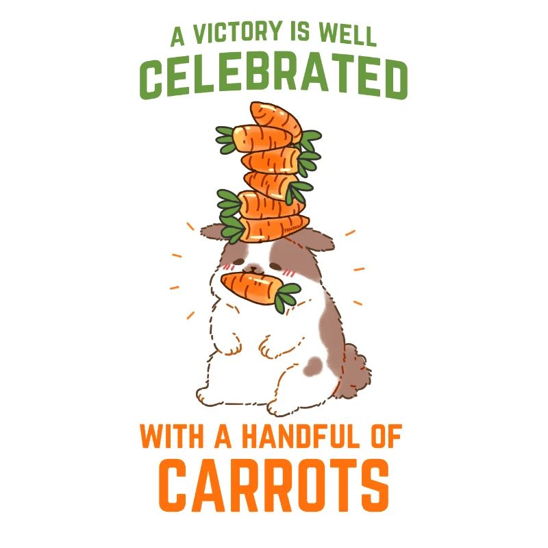 Feast rabbit carrot bunny vegetables