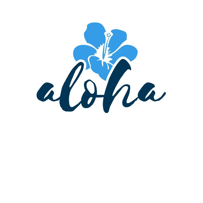 Aloha hibiscus Hawaii