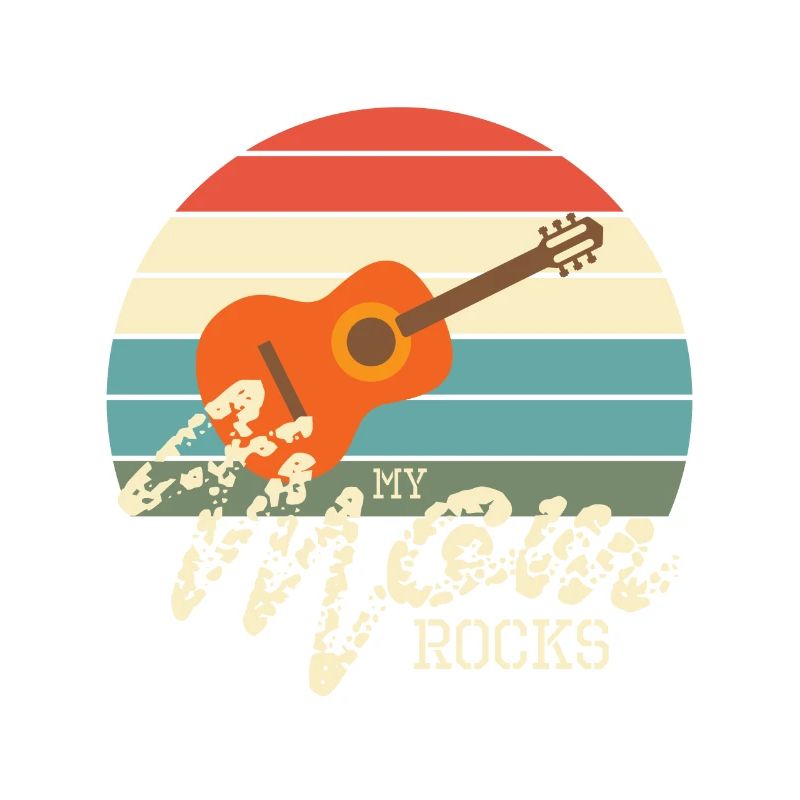 Conception de guitare - My Mom Rocks