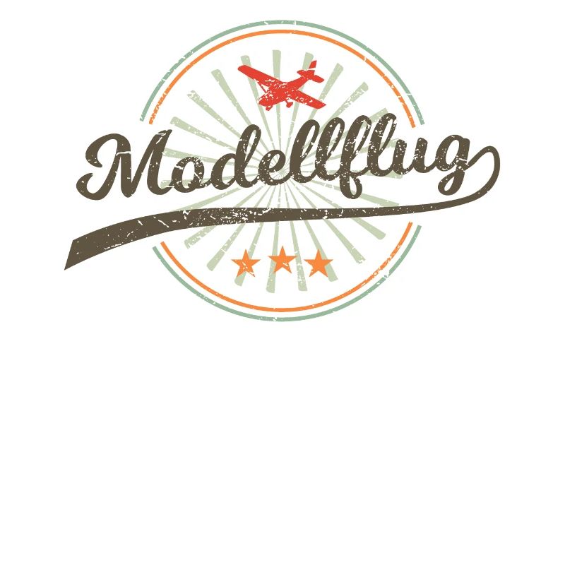Modellflug Modellbauer Flugzeug Geschenk Retro